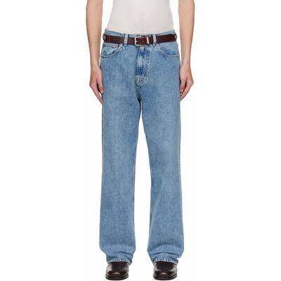 Our Legacy 男士 牛仔长裤 蓝色 Third Cut 牛仔裤