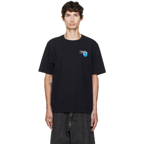Maison Kitsuné 男士 T恤 黑色 Fortune Fox Comfort