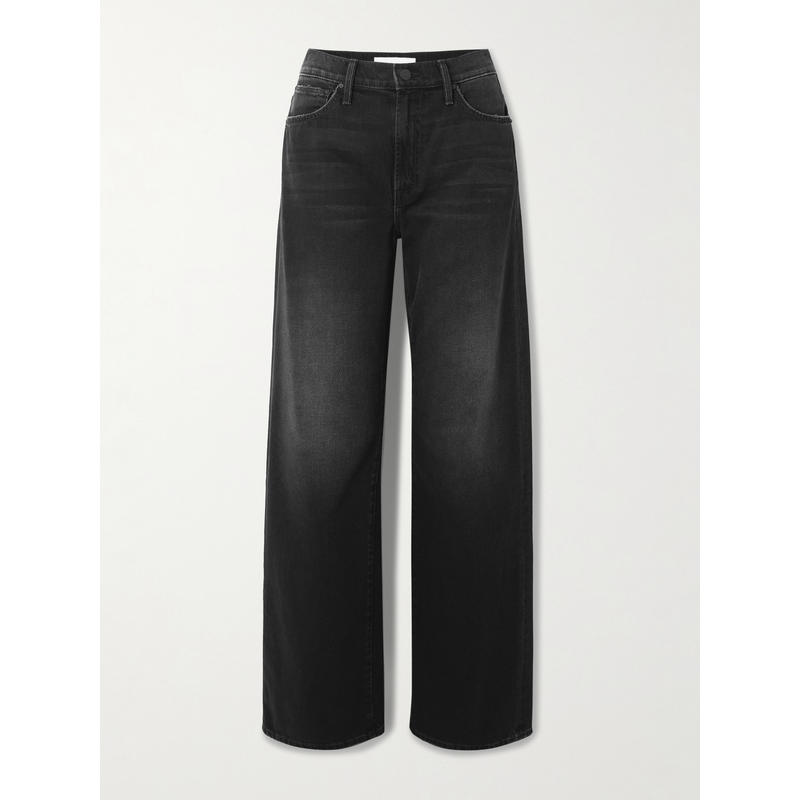 Mother Denim 女士 SS26 牛仔长裤 Dodger Sneak 中腰阔腿牛仔裤