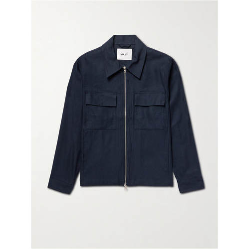 NN.07 男士 FW26 夹克 Alban 1808 LENZING™ ECOVERO™ 亚麻混纺