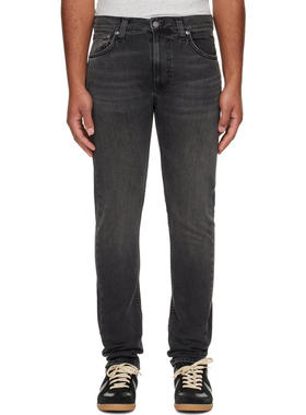 Nudie Jeans 男士 牛仔长裤 黑色 Lean Dean 牛仔裤