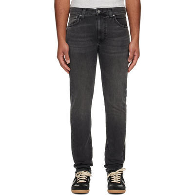 Nudie Jeans 男士 牛仔长裤 黑色 Lean Dean 牛仔裤