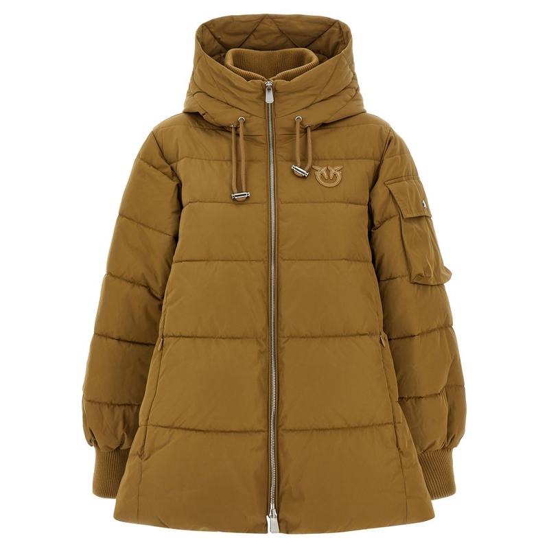 Pinko 女士 SS26 夹克 愛情鳥刺繡連帽外套