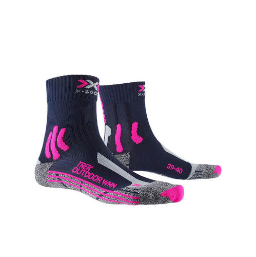 X-BIONIC 女士 SS26 袜子 TREKKING 黑色