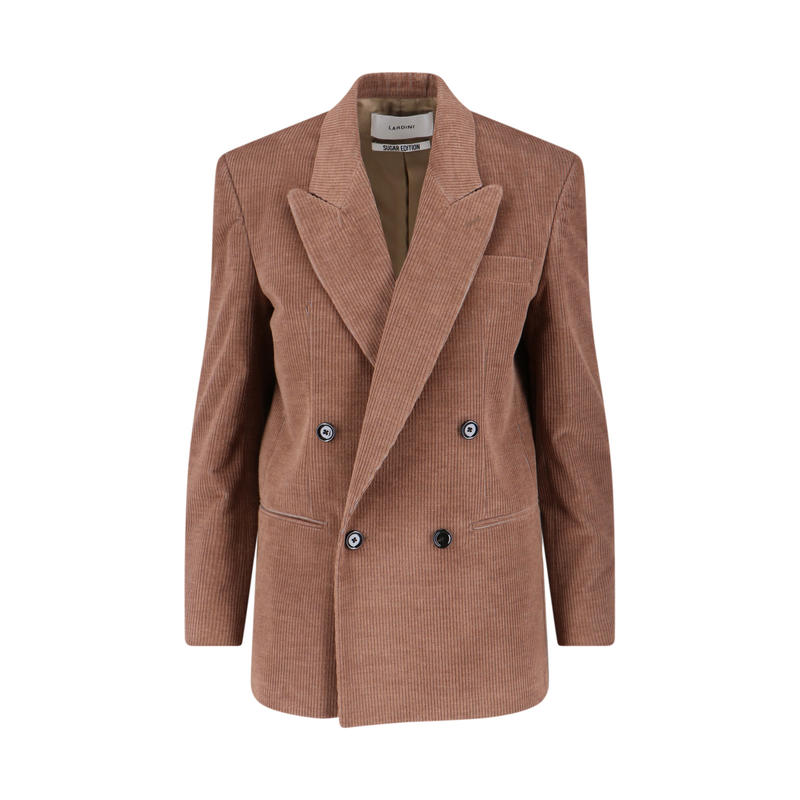 Lardini 女士 FW25 夹克 棕色夹克