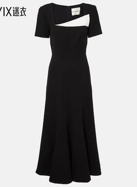 Roland Mouret 女款卡迪中长连衣裙 迷衣时尚