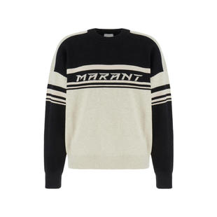 FW23 毛衣 Two isabel Colby 男士 tone 弹力棉混纺毛衣 marant