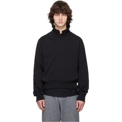 Entire Studios 男士 卫衣 黑色 Port Pullover 套头衫