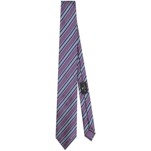 Etro 男士 FW24 领带 條紋提花領帶