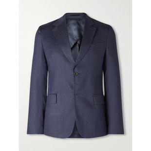 男士 保罗·史密斯 西装 外套 亚麻初剪羊毛混纺 Paul 修身 Smith