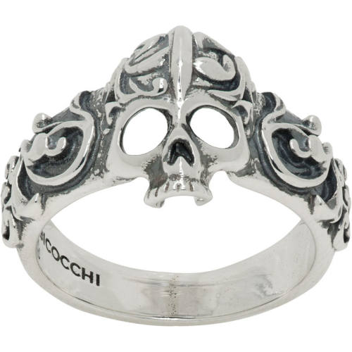 Emanuele Bicocchi 男士 戒指 Skull