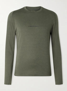 PORTAL 男士 SS26 T恤 Lateral Recycled-Jersey 耸肩徽标印花T恤