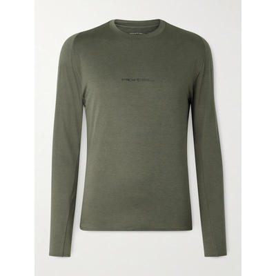 PORTAL 男士 SS26 T恤 Lateral Recycled-Jersey 耸肩徽标印花T恤