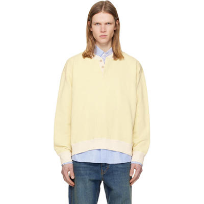 isabel marant 伊莎贝尔·玛兰 男士 卫衣 黄色 Mathias 套头衫