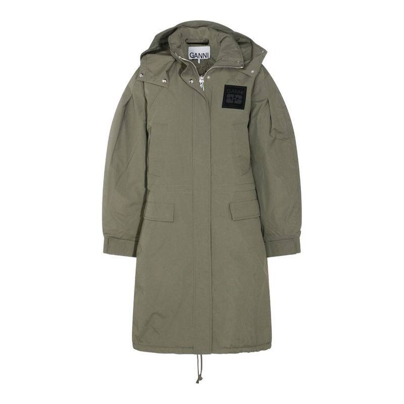 Ganni 甘尼 女士 FW25 大衣 Ganni 三层派克