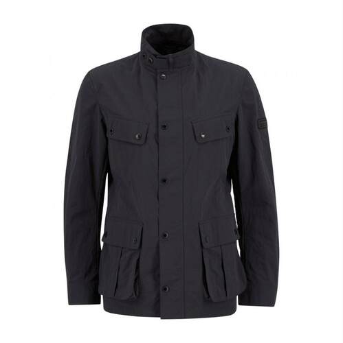 Barbour 巴伯尔 男士 SS26 夹克 BARBOUR INTERNATIONAL 黑色外套