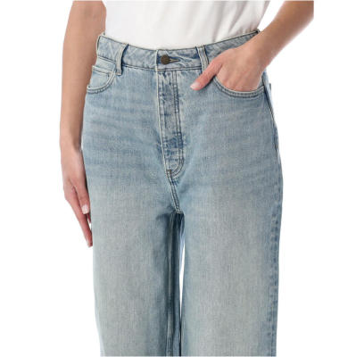 Essentials 女士 SS26 牛仔长裤 Fear Of God 基础款直筒牛仔裤