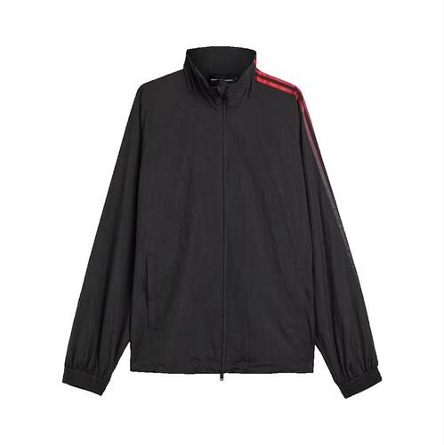 Y-3 男士 FW26 运动外套 GRADIENT 3 STRIPES NYLON TRACK TOP