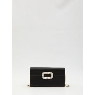 Vivier 斜挎包 罗杰·维维亚 SS26 绸缎信封包包 女士 Roger