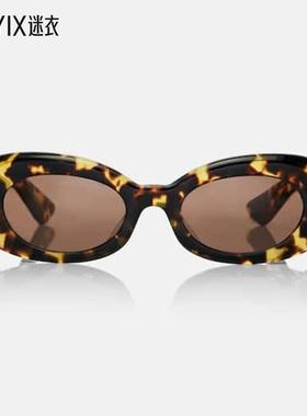 Khaite 女款x Oliver Peoples 1992C 椭圆形太阳眼镜 迷衣时尚