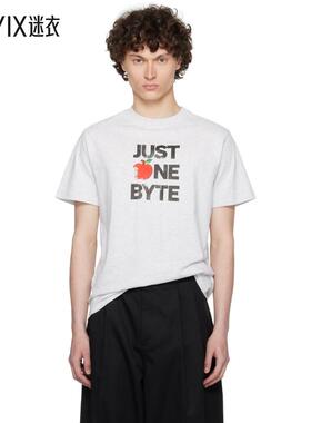 Coperni 男款灰色 Disney 系列 Just One Byte Boxy T 恤 迷衣时