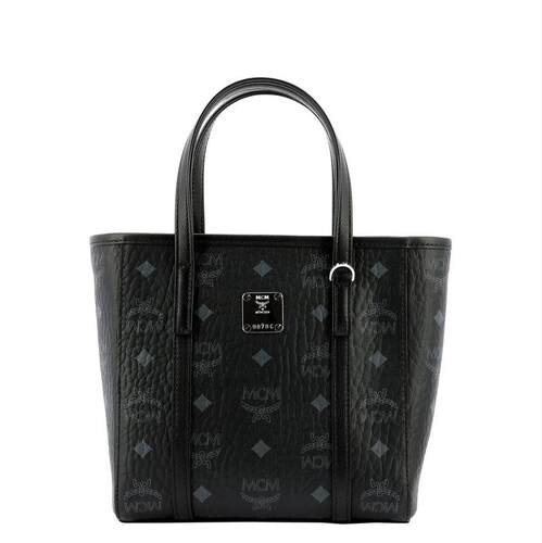 MCM 女士 SS26 托特包 标志牌小号