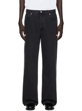 A.P.C. 男士 牛仔长裤 黑色 Aaron 牛仔裤