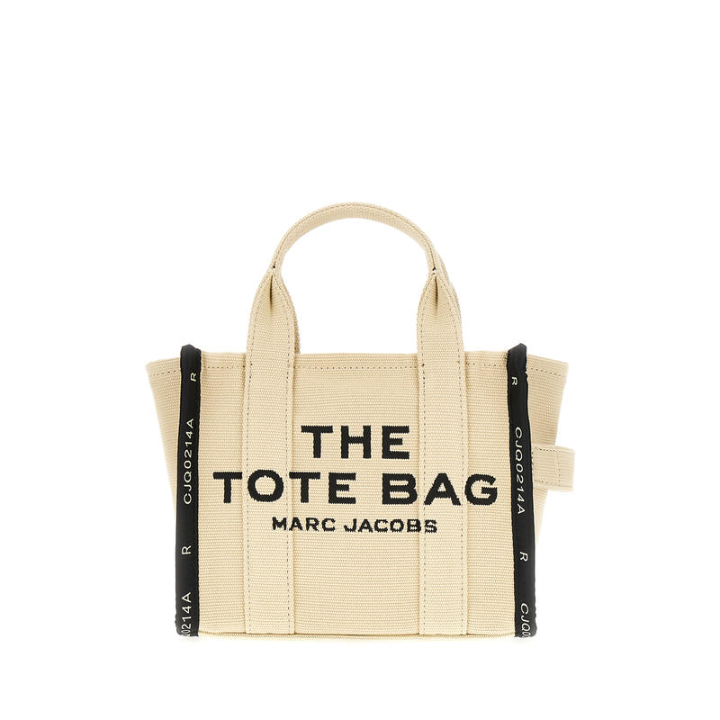 Marc Jacobs 女士 FW25 手提包 沙色布织小号可购物手袋
