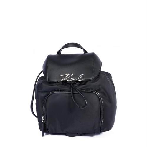 Karl Lagerfeld 卡尔·拉格斐 女士 FW25 双肩包 抽绳背包