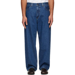 Carhartt WIP 卡哈特 男士 牛仔长裤 蓝色 Brandon 牛仔裤