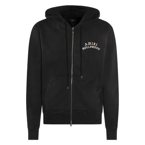Amiri 男士秋冬新品 卫衣 HOLLYWOOD 拉链连帽衫