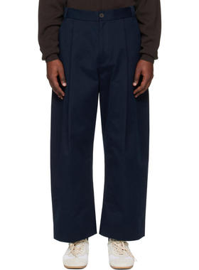 Studio Nicholson 男士 长裤 海军蓝 Sorte