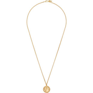 Emanuele Bicocchi 男士 项链/吊坠 Small Caesar Coin 项链