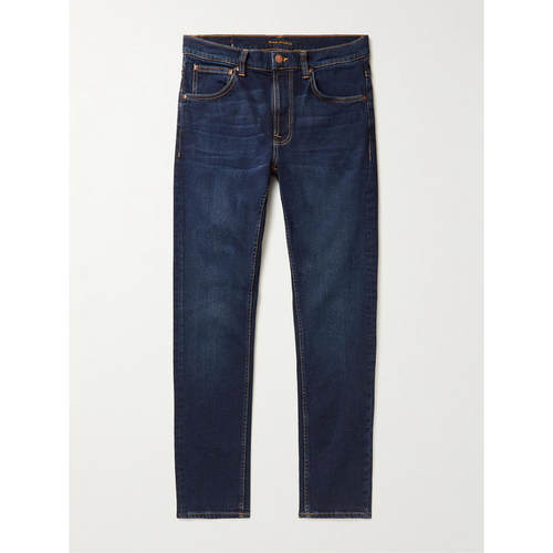 Nudie Jeans 男士 牛仔长裤 Lean Dean 修身有机牛仔裤