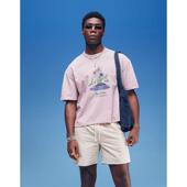 米黄色 Weekday Olsen 合体款 男士 短裤