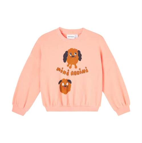Mini Rodini 中性（儿童） 卫衣 Doggies 印花棉质运动衫童装