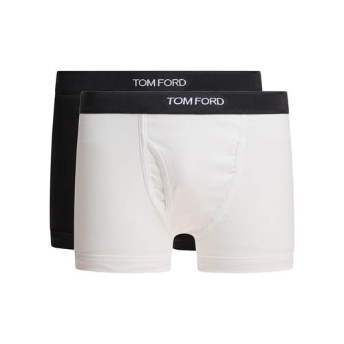 Tom Ford 汤姆·福特 男士 SS26 平角内裤 带Logo(2件装)