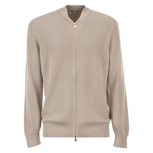 开衫 Brunello 男士 布鲁内洛·库奇内利 棉质拉链针织 Cucinelli