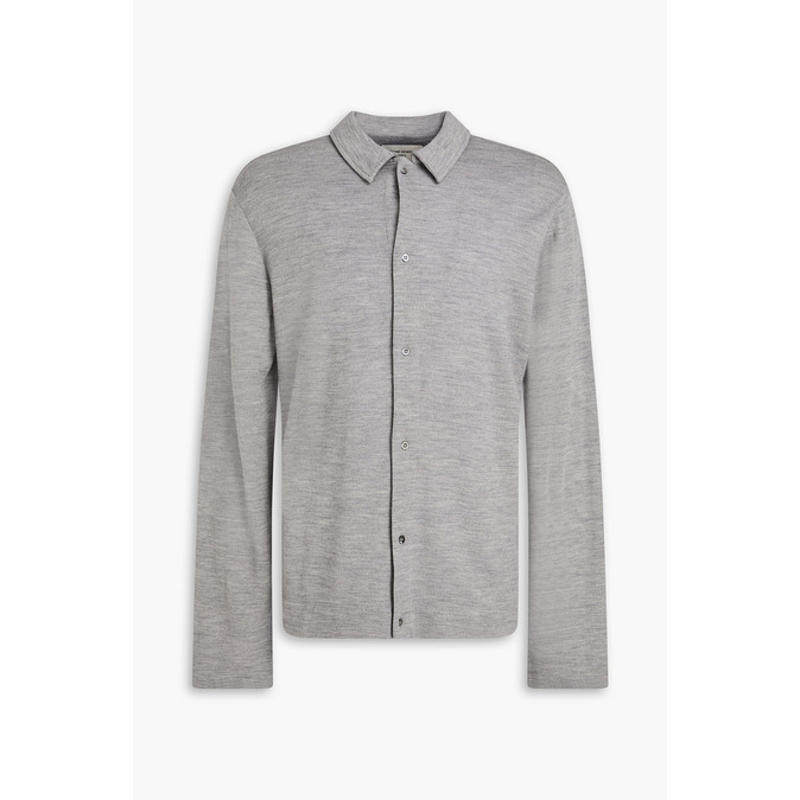 Officine Generale 男士 开衫 Brent 羊毛混纺针织针织开衫