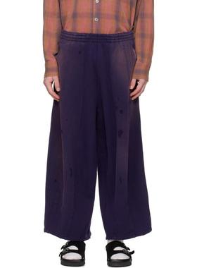 Needles 男士 长裤 紫色 Darts H.D. 长裤