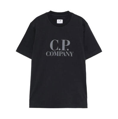 C.P. Company 男童 SS26 T恤 GOGGLE-PRINT 棉质针织童装