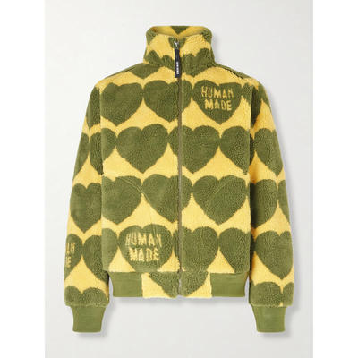 HUMAN MADE 男士 SS26 外套 心形抓绒夹克