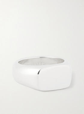 Hatton Labs 男士 FW25 戒指 Bombé 纯银戒指