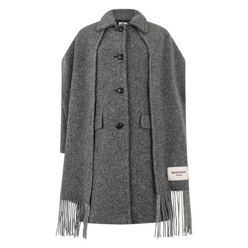 Weekend Max Mara 女士 FW26 外套 围巾领大衣