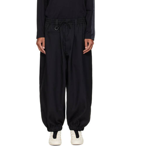 Y-3 男士 FW26 长裤 黑色 Sport Uniform Cuffed