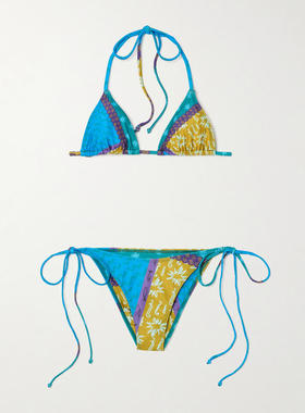 DONDE ESTEBAN 女士 比基尼 Estrellitas 印花比基尼