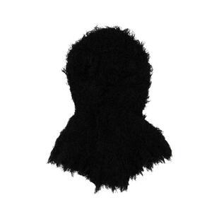 KIKO KOSTADINOV 女士 秋冬 毛线帽 Carla 黑色真丝巴拉克拉法帽