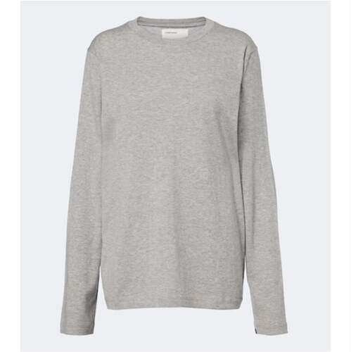Extreme Cashmere 女士 T恤 N°500 Jones 棉质羊绒上衣