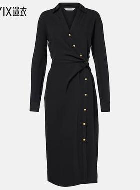 Veronica Beard 女款Wright 缠绕式连衣裙 迷衣时尚