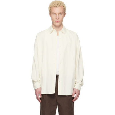 Essentials 男士 衬衫 灰白色 Signature Button Up